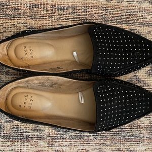 A New Day Studded Flats Loafers